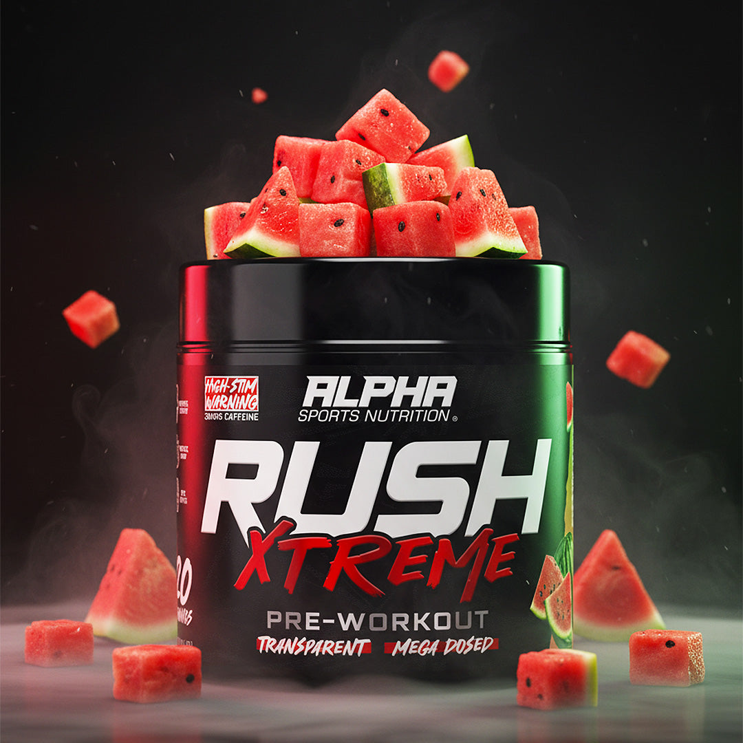 RUSH® Xtreme Pre-Workout – Alpha Sports Nutrition